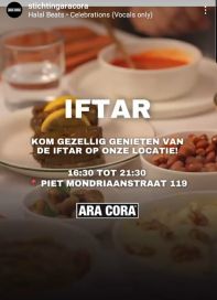 Kom gezellig meegenieten uitnodiging iftar